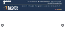 Tablet Screenshot of elicheradice.com